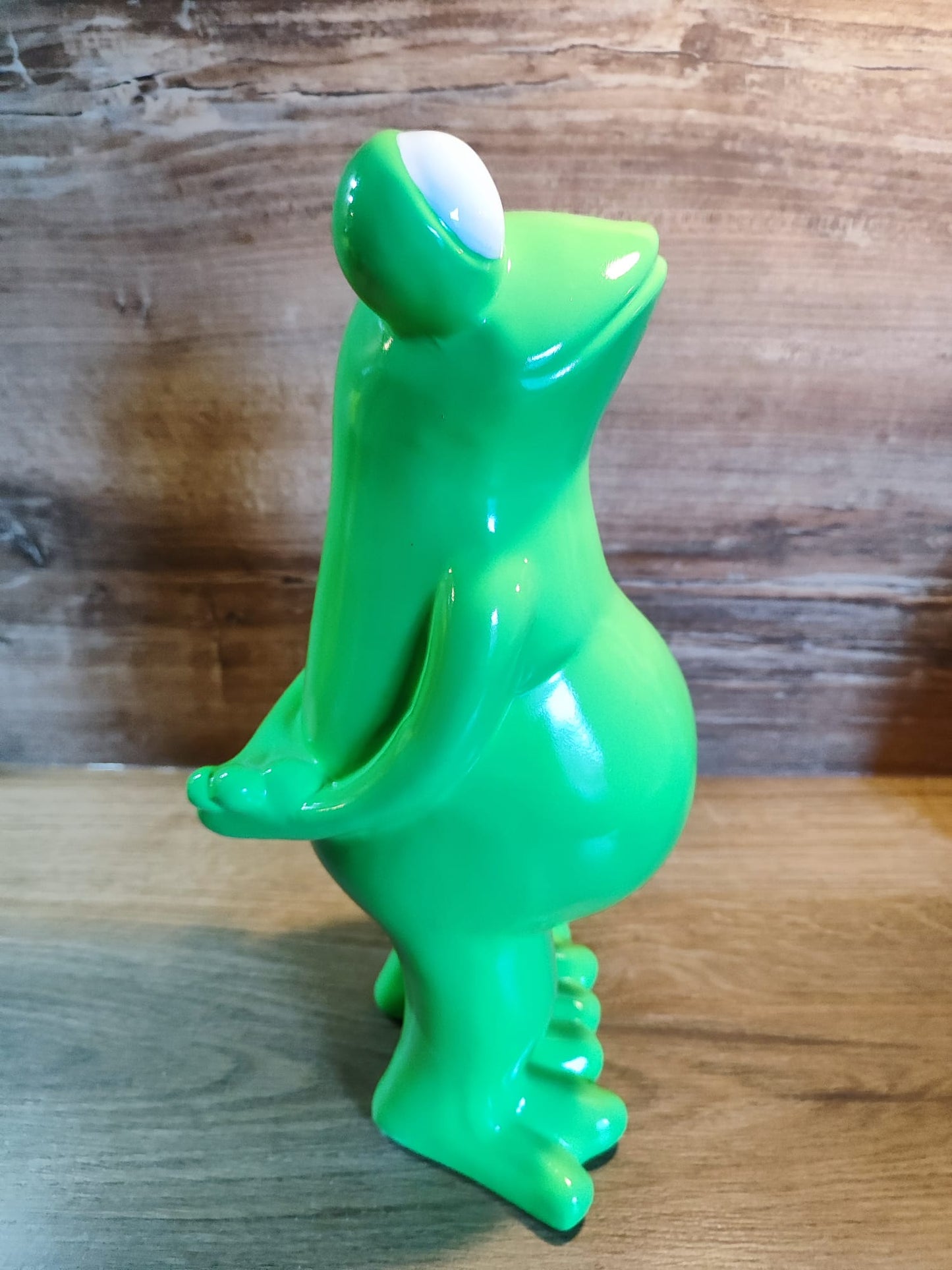 Frosch, Keramik, Statue,/grün/ sehr modern und beliebt 32,5cm