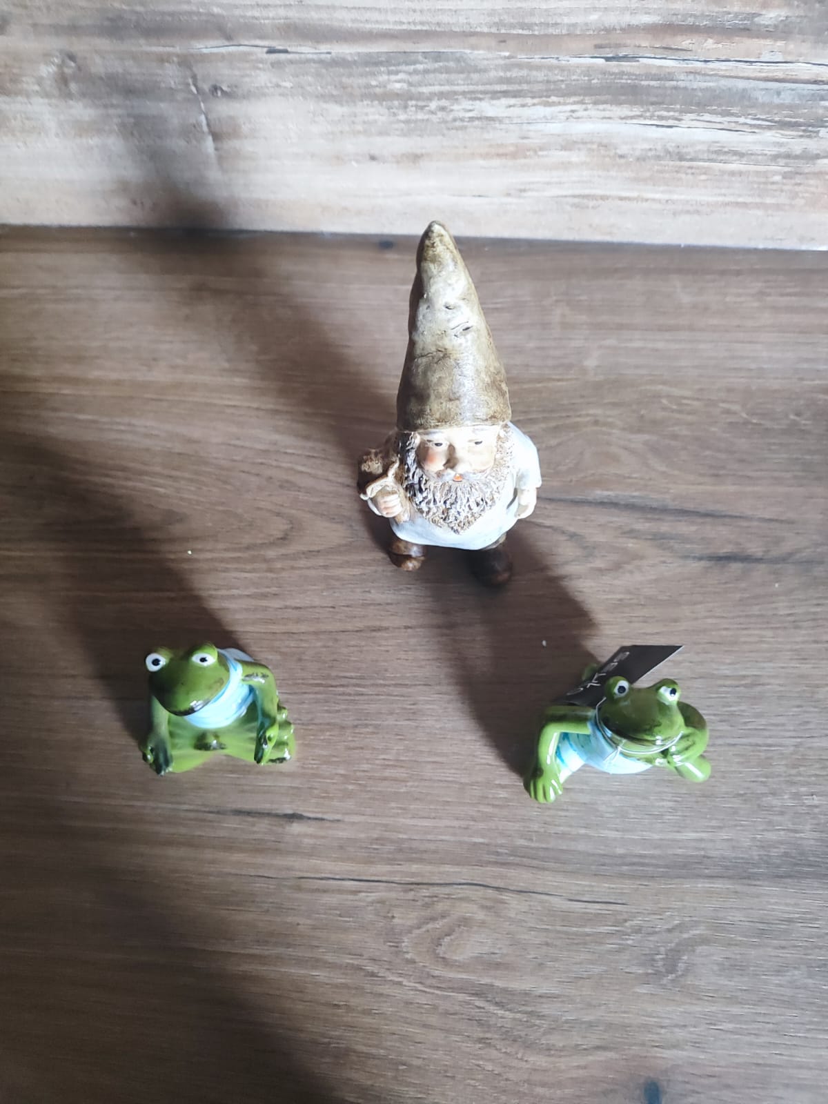 Yoga-Frösche Ilse und Bert/ 3er Set/ Zwerg mit Pilz/ perfekte Dekoration/