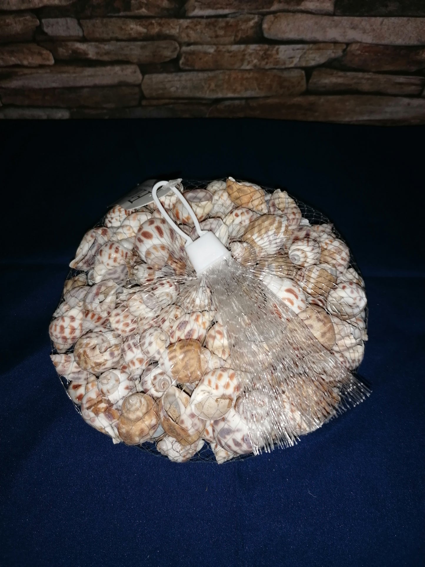 Natürliche Muschel-Ornament, Miniatur-Meeresmuschel, Tischdekoration, Badezimmer, Maritim 300g