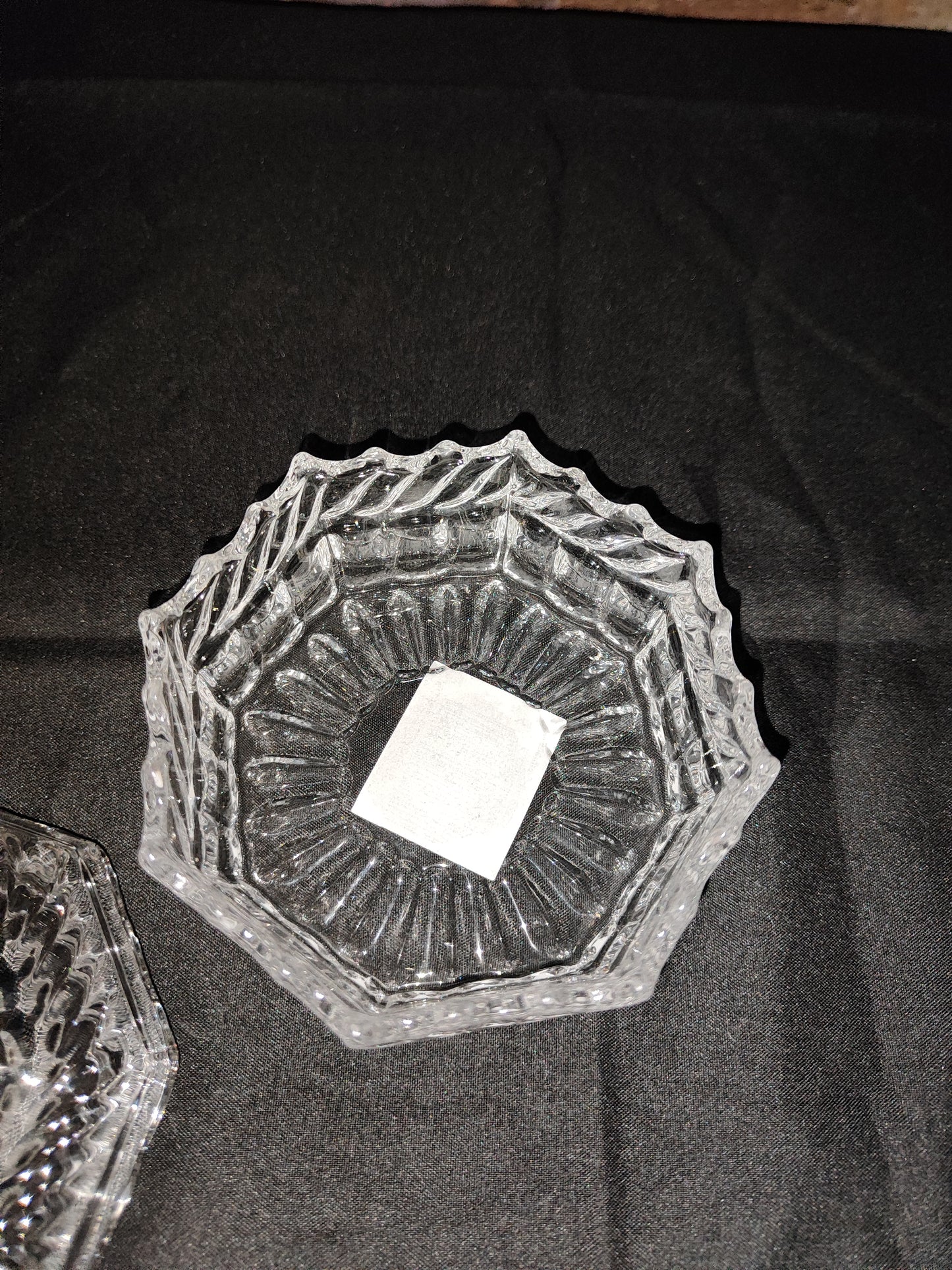 Aufbewahrungs-Glas mit Deckel/ Zuckerdose/Süßigkeiten/ Aufbewahrung ca. 9 cm