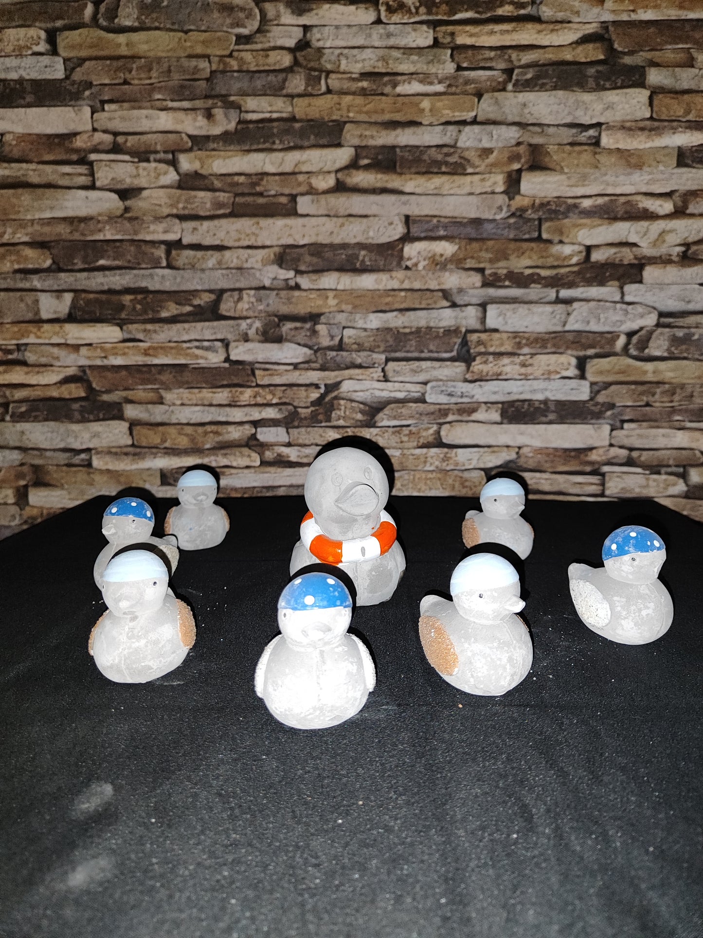 9 Teiliges Entenset / Maritim/Enten/ Entenfamilie