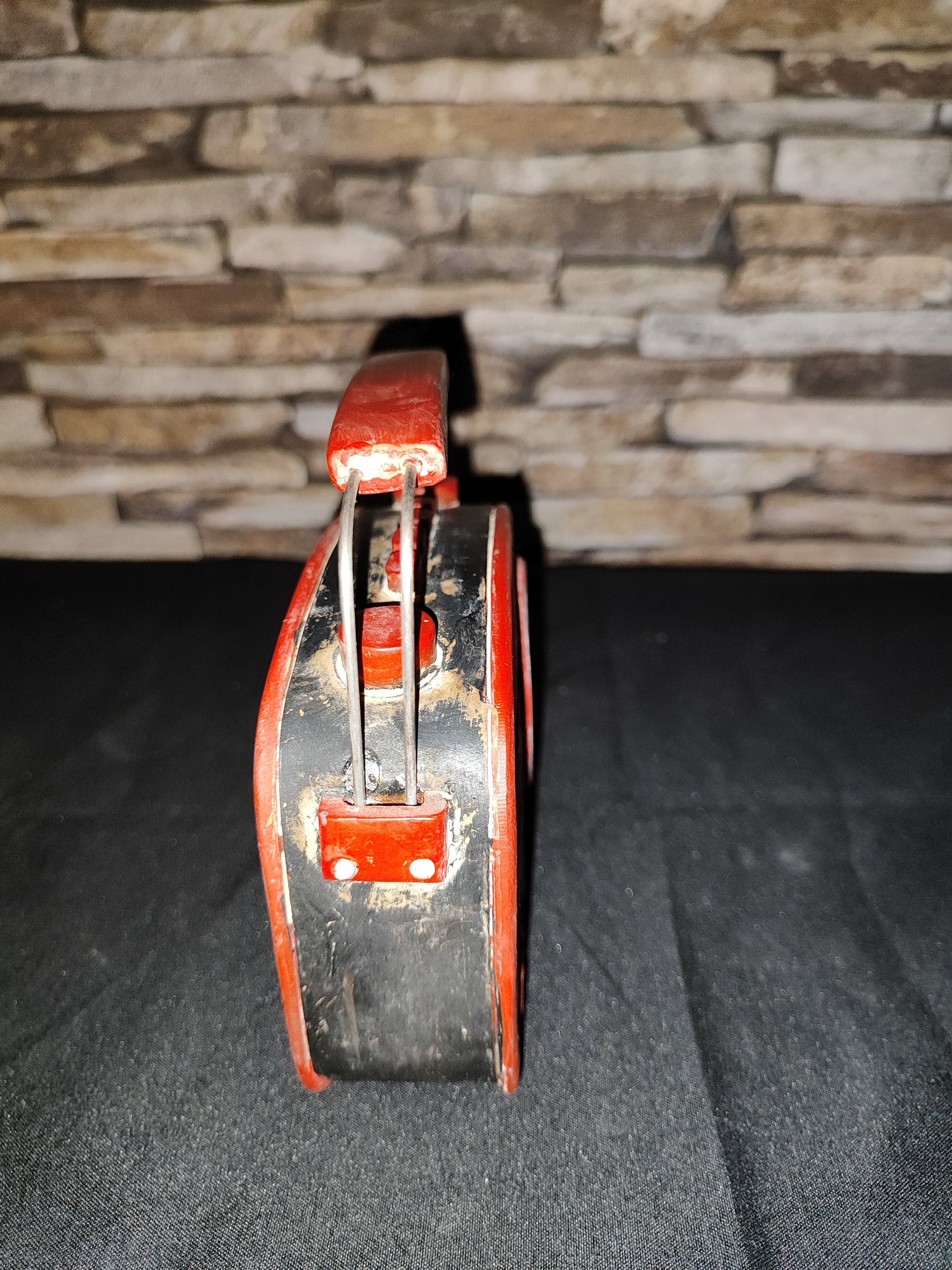 Retro Poly-Radio/ Radio/ Dekoration/ Retro/ Antiklook ca. 13x13 cm
