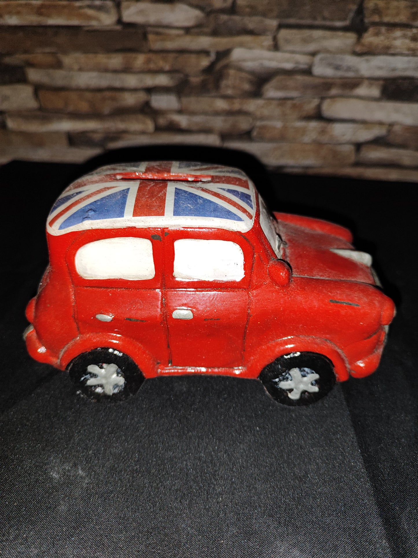 Spardose London Auto/ Keramik/ Retro/ Sparen ca. 16x9x9cm