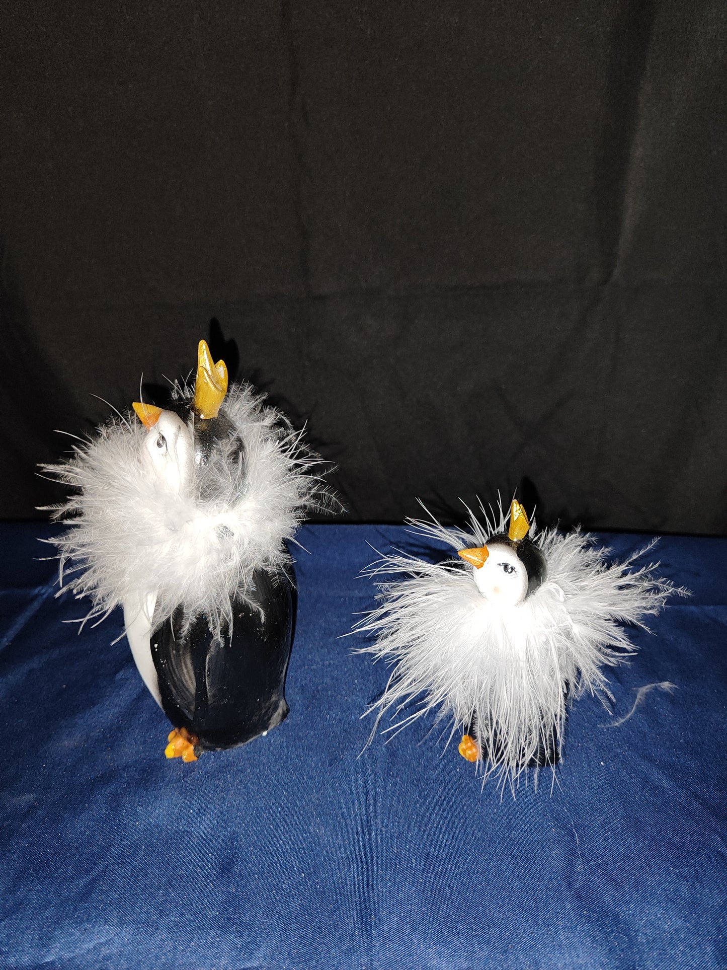 2er Set Kaiserpinguine/ Polyresin/