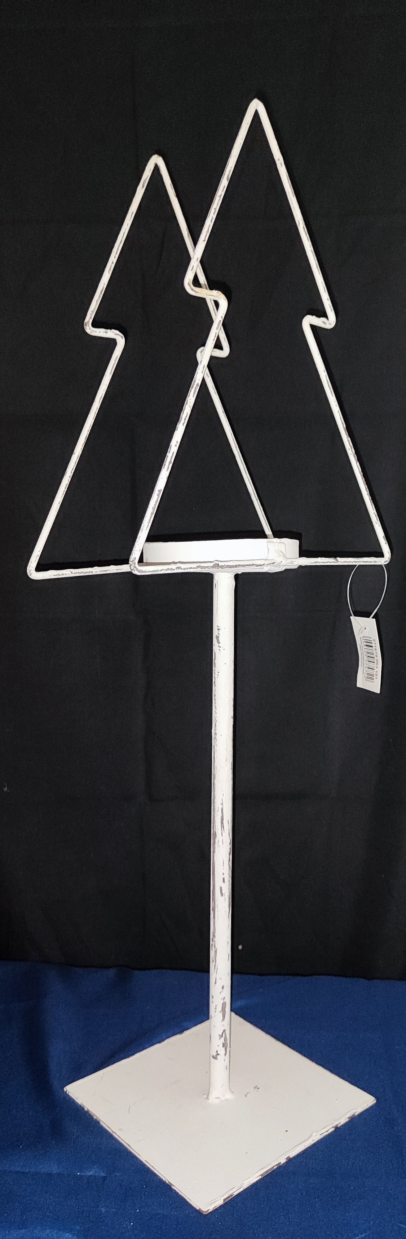 XXL Kerzenständer Tanne inkl. LED Kerze 62,5cm