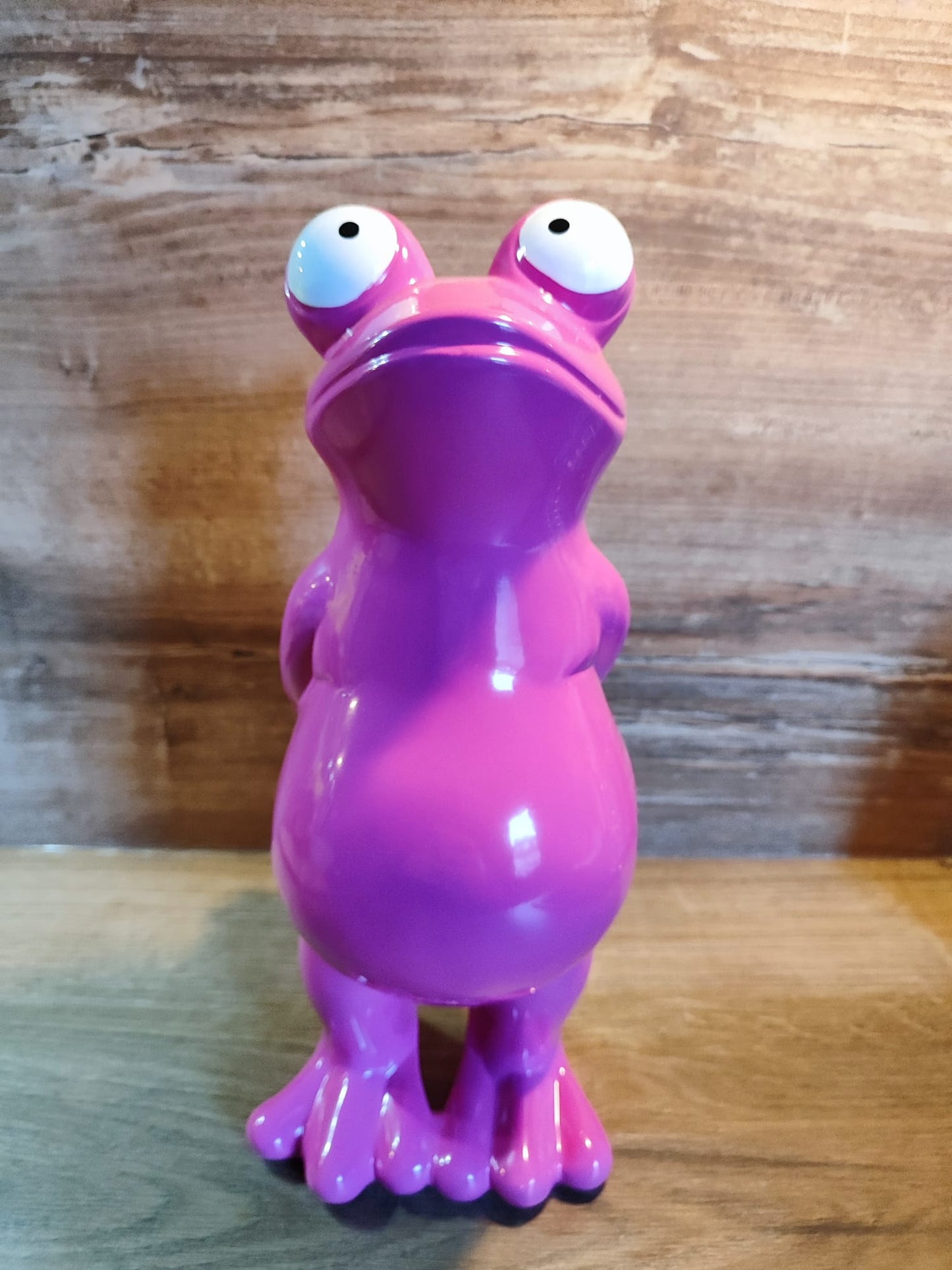Keramik-Frosch/Pink/32,5cm / modern/ tolle Dekoration