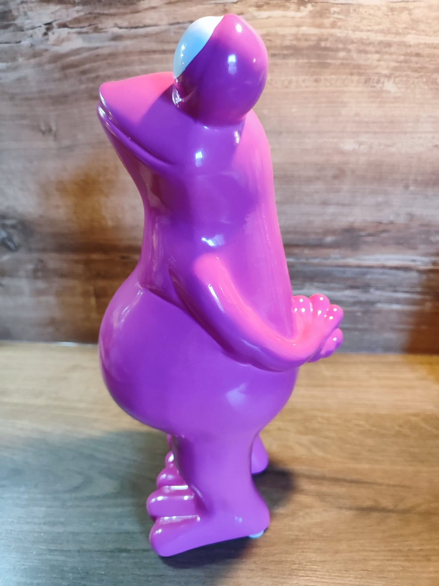Keramik-Frosch/Pink/32,5cm / modern/ tolle Dekoration