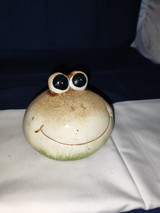 Süßer Pepper Frosch-Kopf aus Keramik Pepper