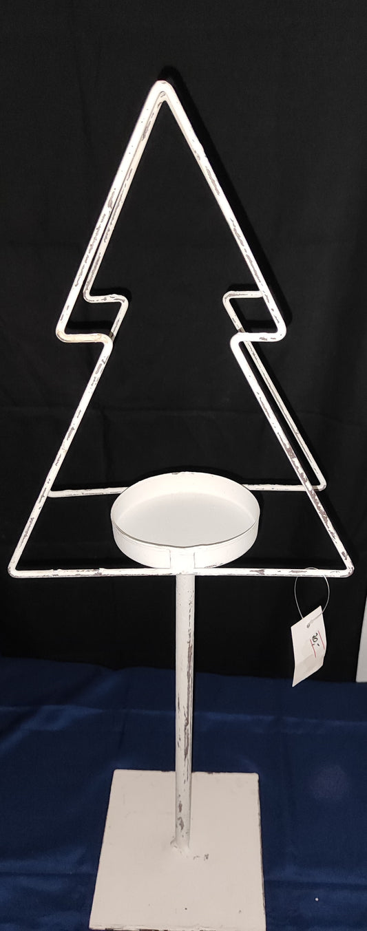 XXL Kerzenständer Tanne inkl. LED Kerze 62,5cm
